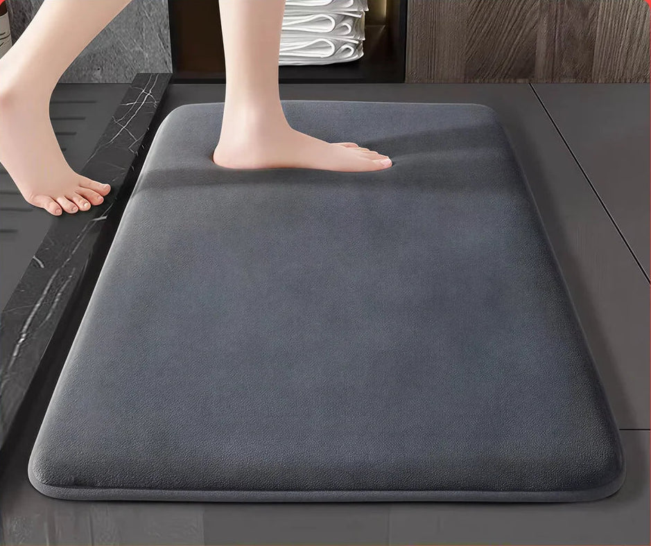 Wasserabsorbierender & rutschfester Badezimmerfußmatte