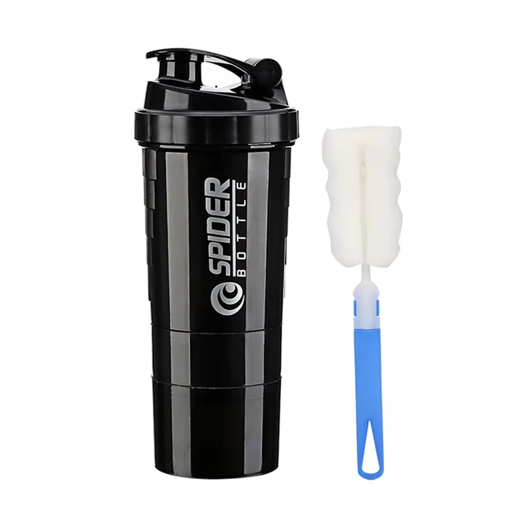 3 Fächer Protein Shaker